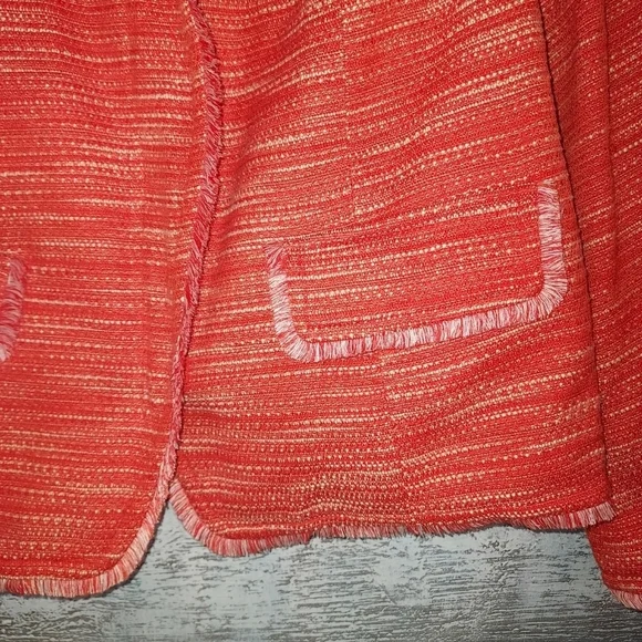 Chico's textured jacket Sz-3 - Picture 4 of 12